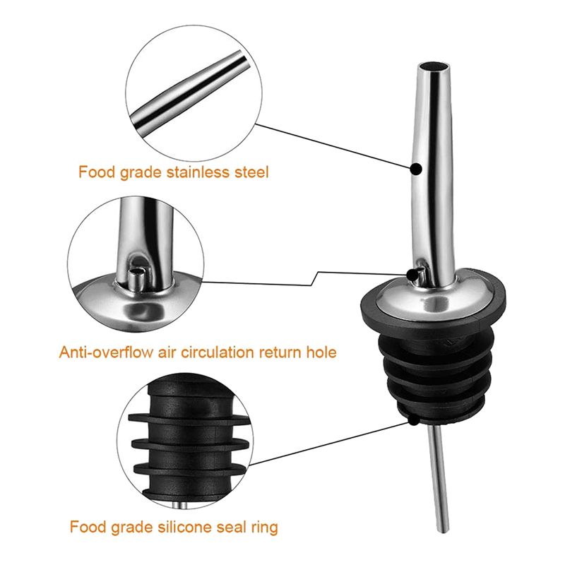 60 unidades de bicos vertedore - Speed Pourer Cap avaliação e preço