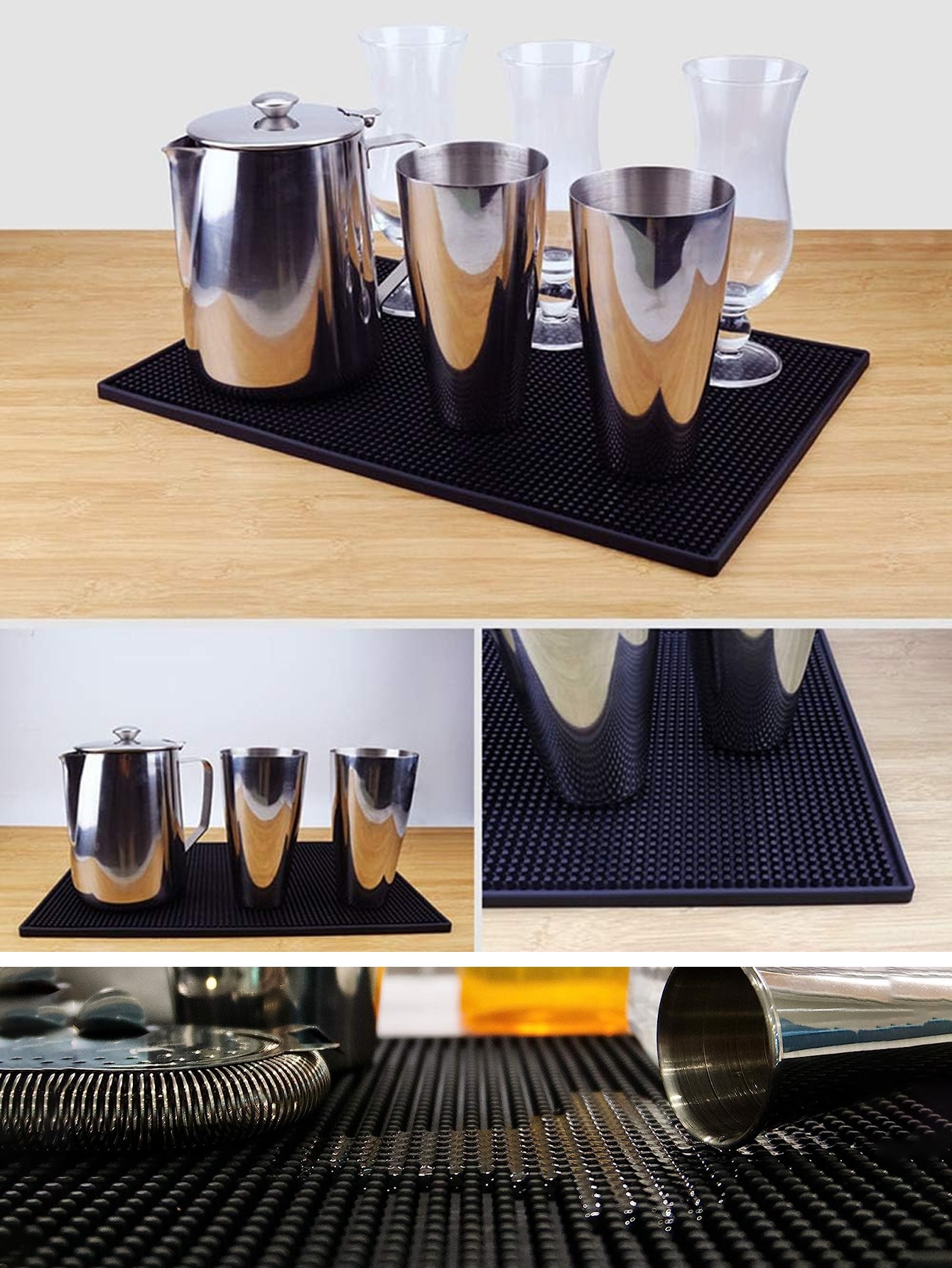 Tapete de Bar Leeseph, Tapete  - Bar Mat Rubber avaliação e preço