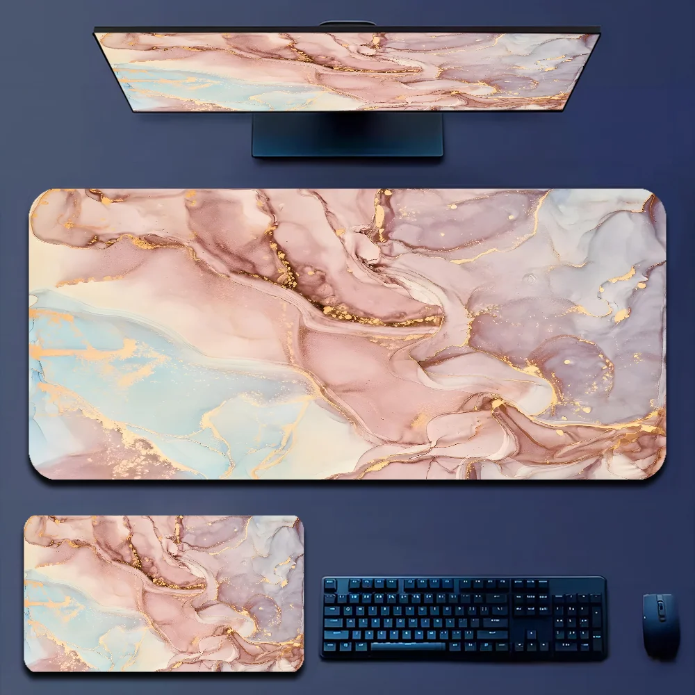 Grande moda mármore mouse pad  - Bar Mat Rubber avaliação e preço